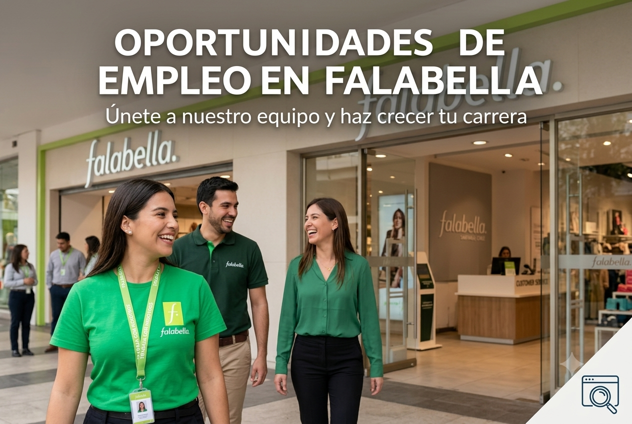 ¡Falabella abre nuevas oportunidades laborales!