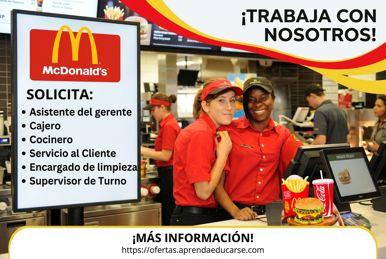 McDonald’s Argentina busca nuevos talentos
