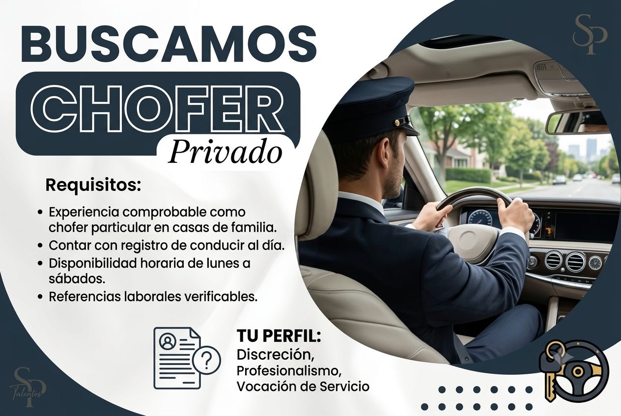 Chofer Privado: Descubre los Requisitos para Postular