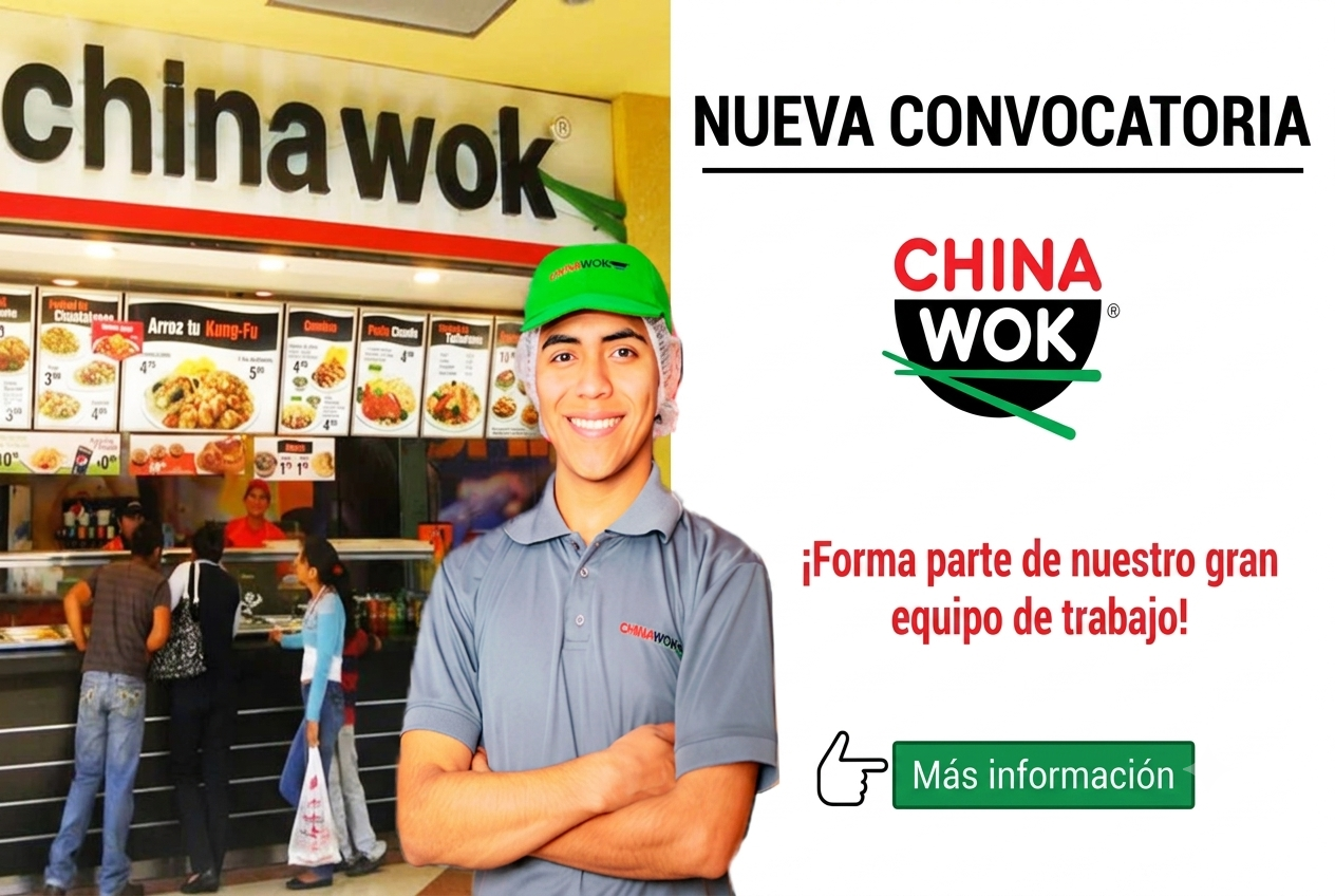China Wok abre convocatoria laboral