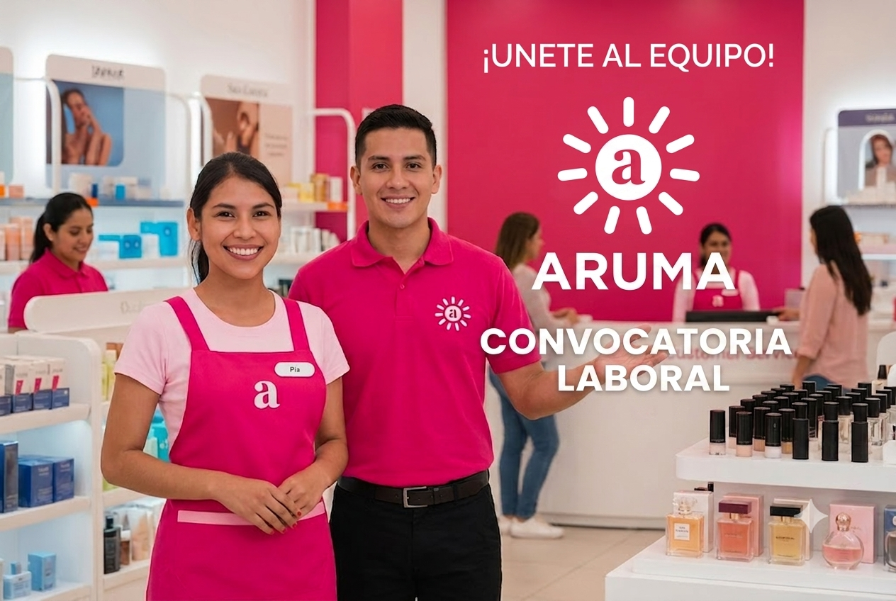 Oportunidades de empleo en Tiendas Aruma