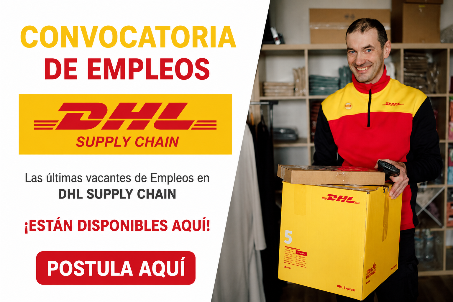 Vacantes de Trabajo en DHL Supply Chain