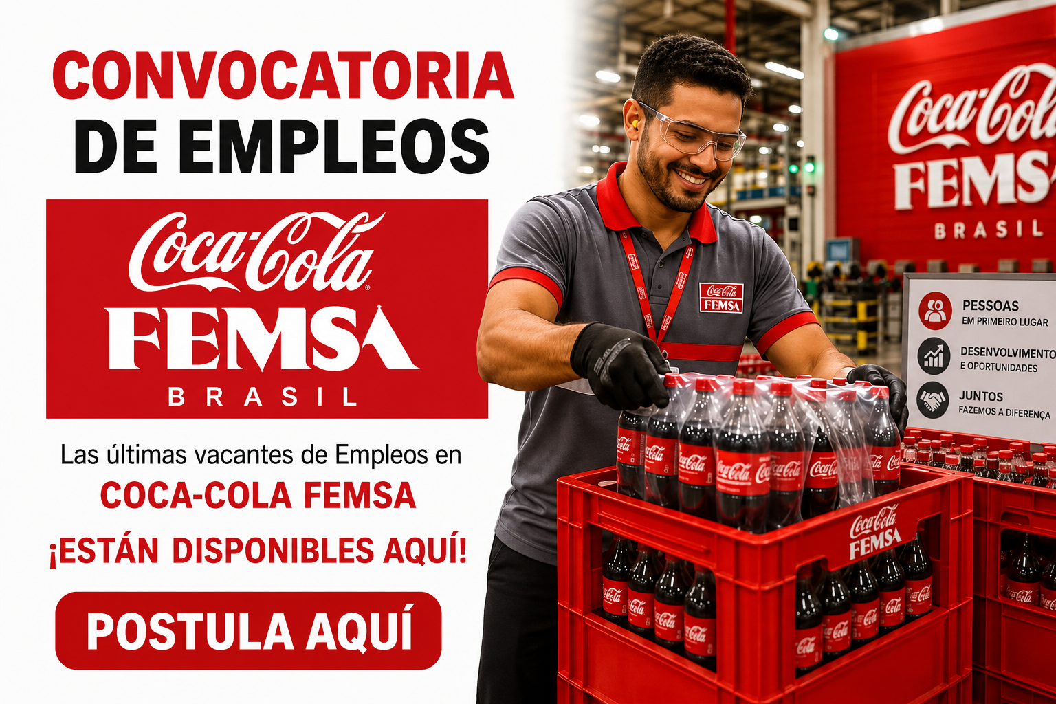 Empleos en Coca-Cola FEMSA: Vacantes Disponibles