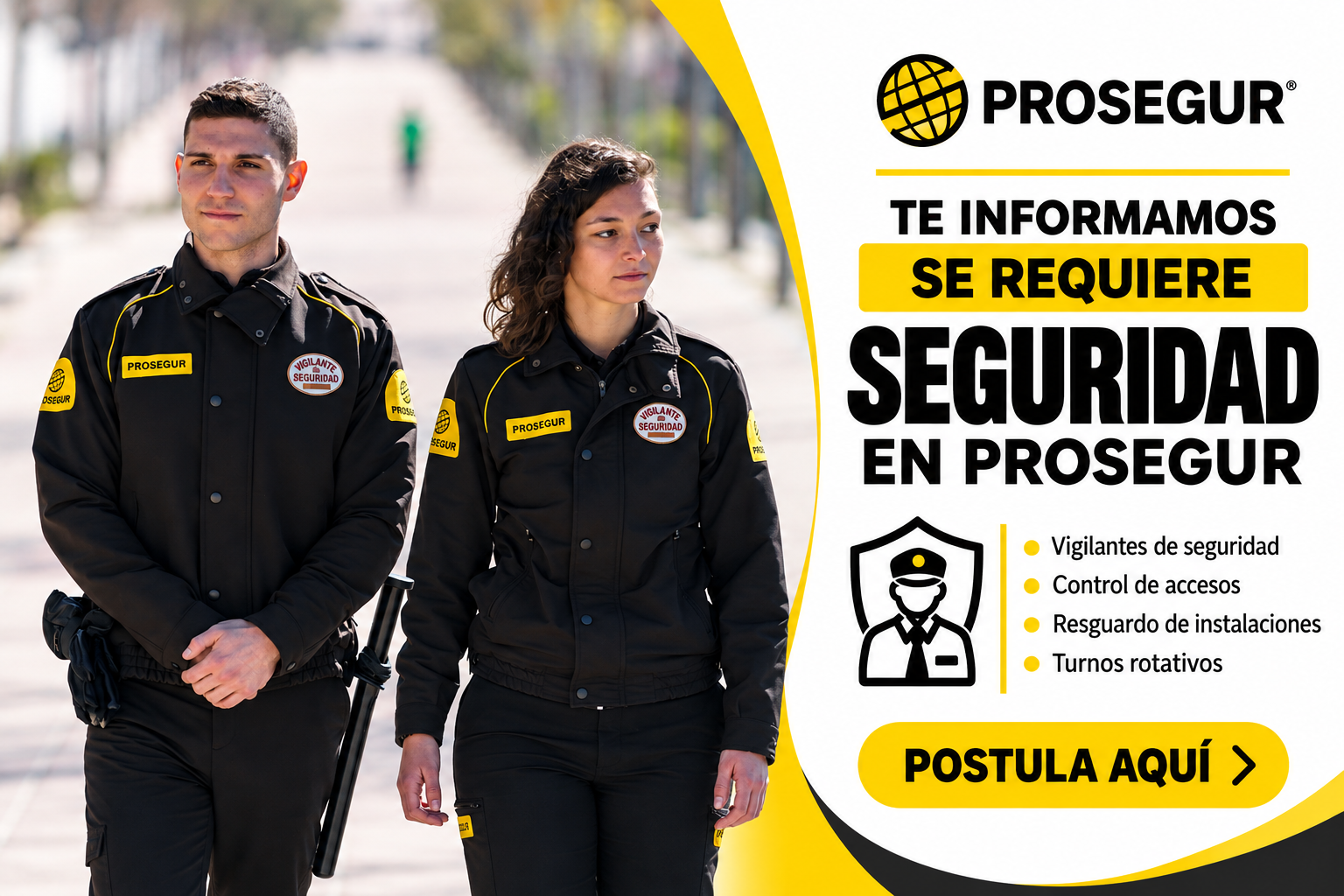 Forma Parte del Equipo de Seguridad de Prosegur: Oportunidades Laborales
