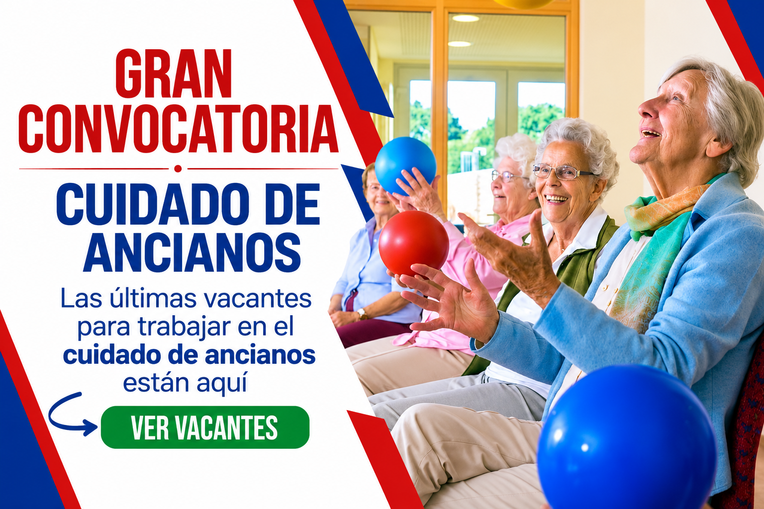 Convocatoria Laboral para Cuidadores de Adultos Mayores